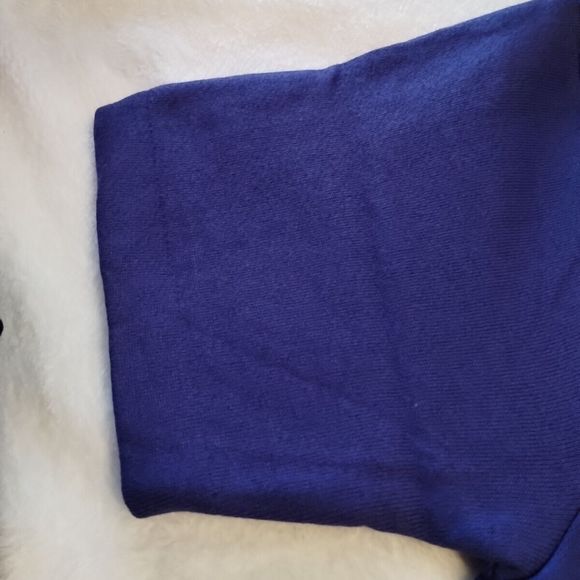 vintage fruit of the loom shortsleeve sweatshirt blank New USA Purple Medium - Picture 6 of 6